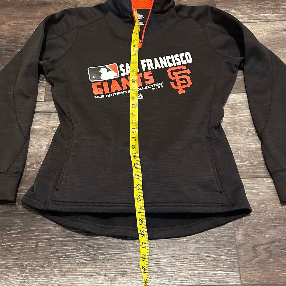San Francisco Women's Giants baseball long sleeve pullover jacket, Size Large - Picture 5 of 5